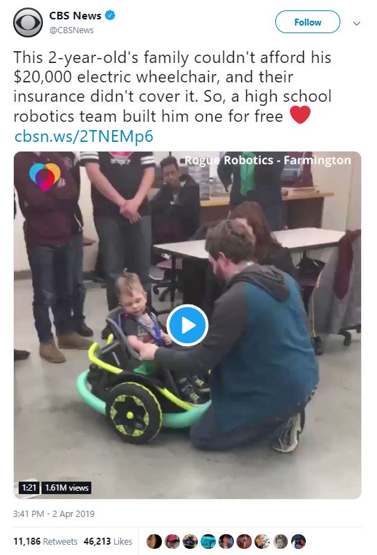 ddale8's tweet photo. There is a distinctly American genre of viral news story that's like extremely depressing indictment of society presented as heartwarming https://t.co/08dYLq4M0f