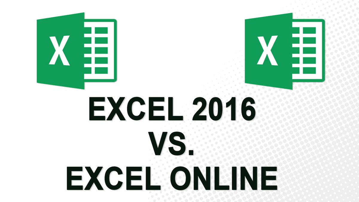 in30minutes's tweet image. Want to know the difference between Excel 2016 and Excel Online? Find out here with @ilamont: excel.in30minutes.com/how-to-compare… #excel #excelonline #spotthedifference