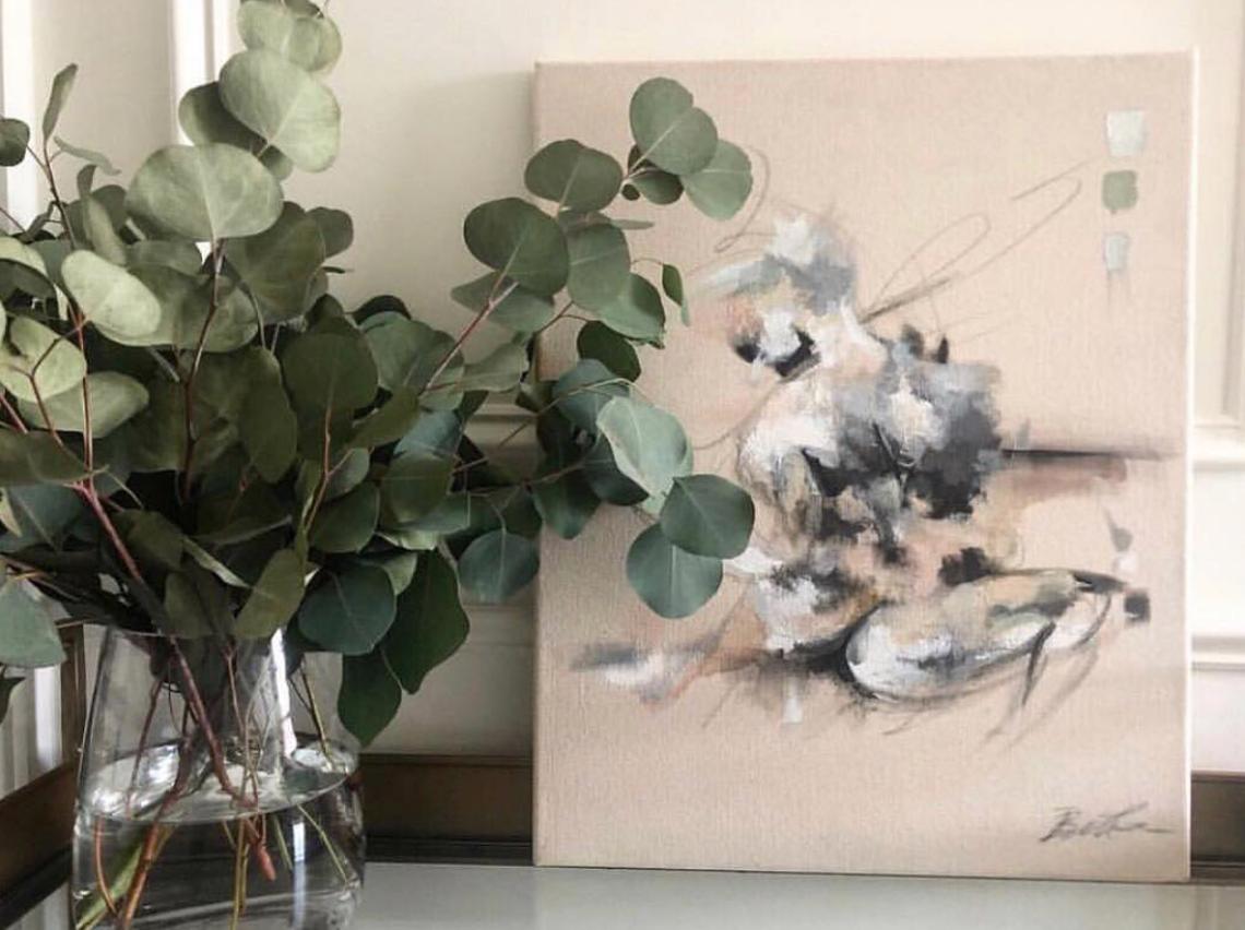 When a SoWa artists' work finds a new home 😍 First Friday returns this tomorrow, April 5th, 5 - 9 pm. Come see the new gallery exhibits and most recent work from our studio artists 🎨 You might even find the perfect new piece of art for your home too!