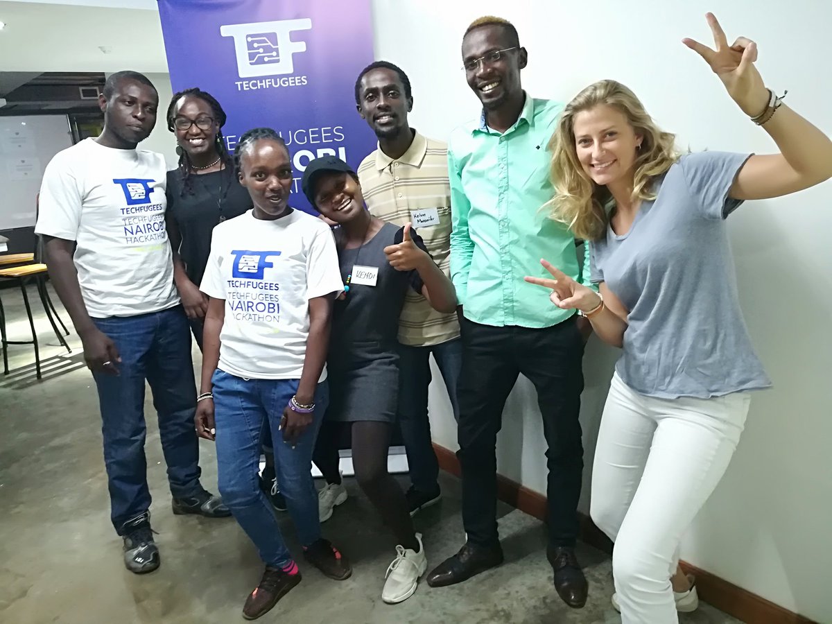 Maya_Kigen's tweet photo. @Techfugees @Prique today was such an amazing, eye opening   experience with intelligent solution  oriented teams interested in using technology to improve the lives of refugees and asylum seekers...
 @Irarastacy @Mwaniki169 @atomiden @mollymutanu
@YouthForTech https://t.co/tFyMvmQlTB