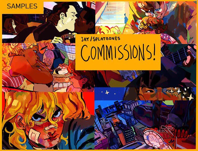 hi! i failed this semester and am dire need of an income, so im opening ART COMMISSIONS! if interested:
?contact thru form below(also contains more info)you may also go via jadenvargen@gmail.com
?payment via paypal
?taking 8 slots(will update status)
https://t.co/MWKI4wNnEr 
