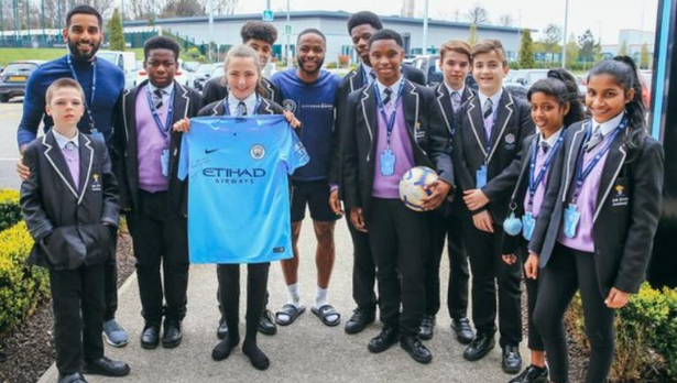 BBCSport's tweet photo. Great stuff 👏

Raheem Sterling has arranged for 550 pupils from his old school to attend Man City's FA Cup semi-final at Wembley.

More here: https://t.co/Bw9flamqsu https://t.co/WBl7a0PcgE