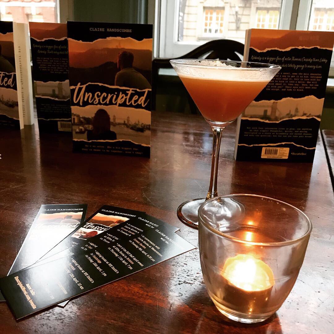 natwillnatter's tweet photo. Fun night at the #unscriptednovel book launch - really happy for my friend @bookishclaire, who has worked incredibly hard to achieve her dream of becoming a published author. https://t.co/2zyJ07imRj