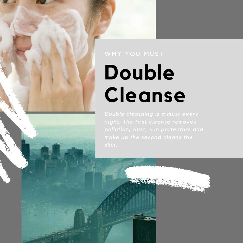PaddoBeautyRoom's tweet photo. Double cleansing is not just about removing make-up it is imperative for optimal skin health. 85% of ageing can be contributed to free radicals created by pollution and the environment around us. Double cleanse is litterally your first step to anti-aging. https://t.co/nZ8BWfBKxx