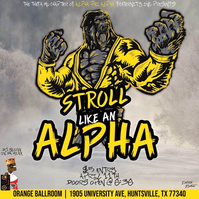 offsetqueque's tweet image. @ThetaMuAlphas got next week going stupid everyday it’s sumn‼️

#KnuckUniversity #SLAA2K19 #JumanjiSHSU #AlphaWeek2K19 
#SHSU #UH #PV #BU #TTU #TAMU #TAMUC #UTSA #TxSU #TXST #LU #SFA