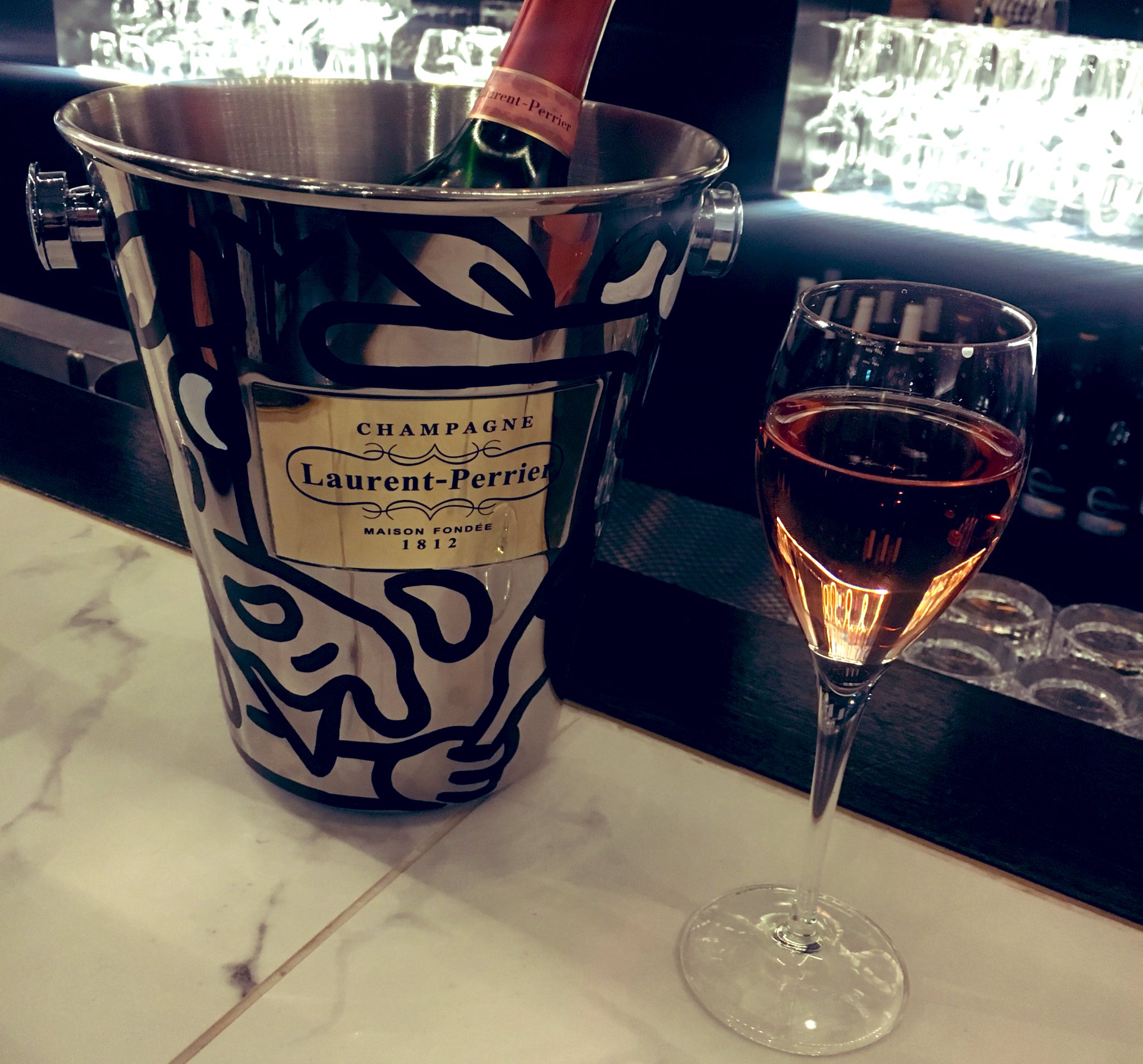 laurent perrier ice bucket large