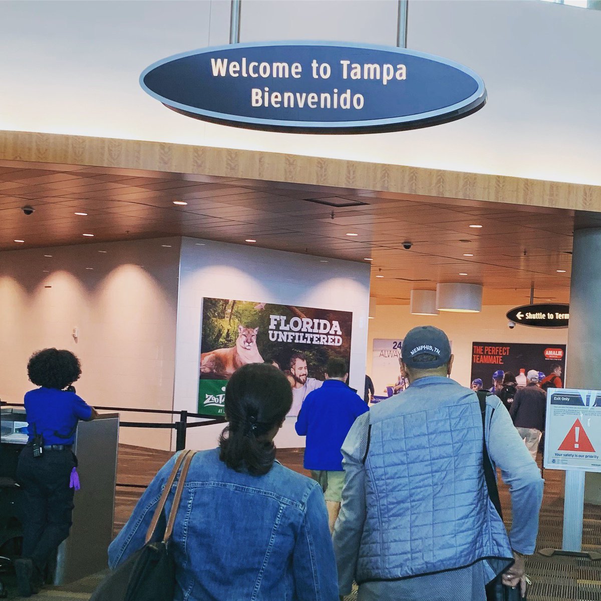 ITF217's tweet photo. We have arrived Tampa! Looking forward to a great weekend! Come see us at the @wbca1981 courtside expo booth 14 🏀
@ncaawbb #wfinalfour https://t.co/6xPaEBkoxt
