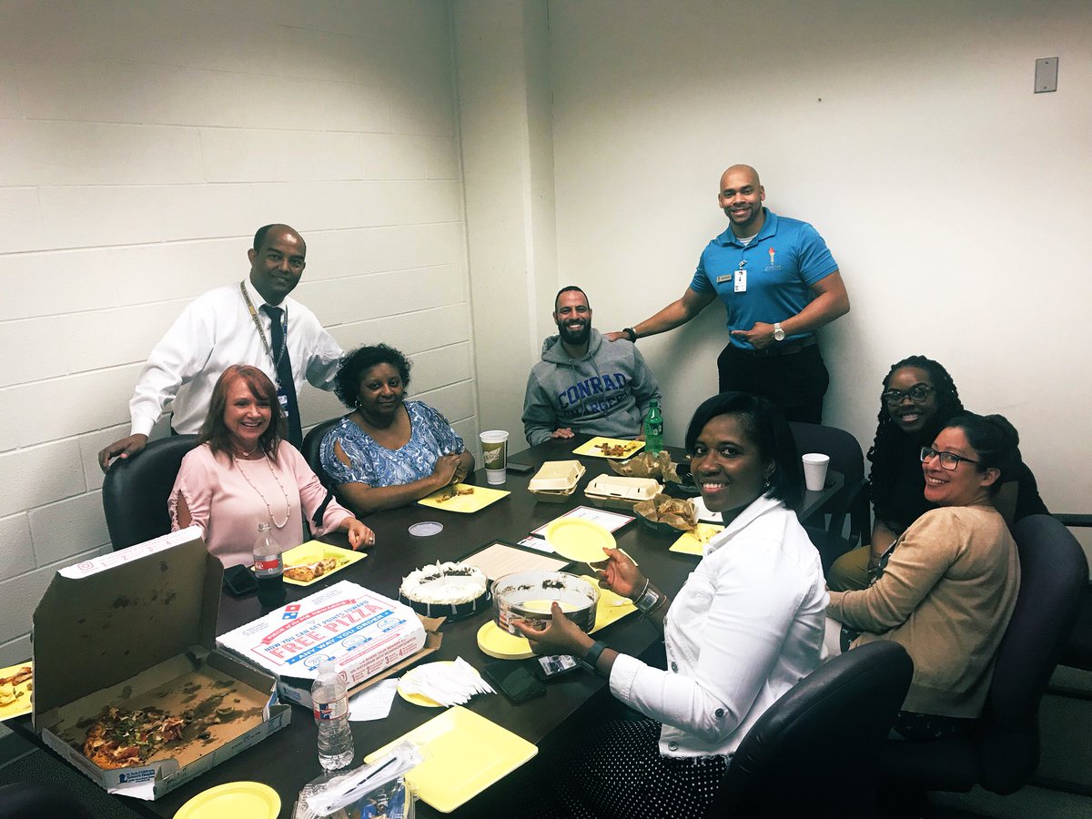 EIFdotorg's tweet photo. @EIFConrad advisor Nabil was surprised by the wonderful students and administration at #ConradHS with a school-wide International Holiday to celebrate him for all his amazing work helping students be college, career & life ready! #DallasISD #NabilNaserDay #EducationisFreedom #EIF https://t.co/2oepeGlEwO