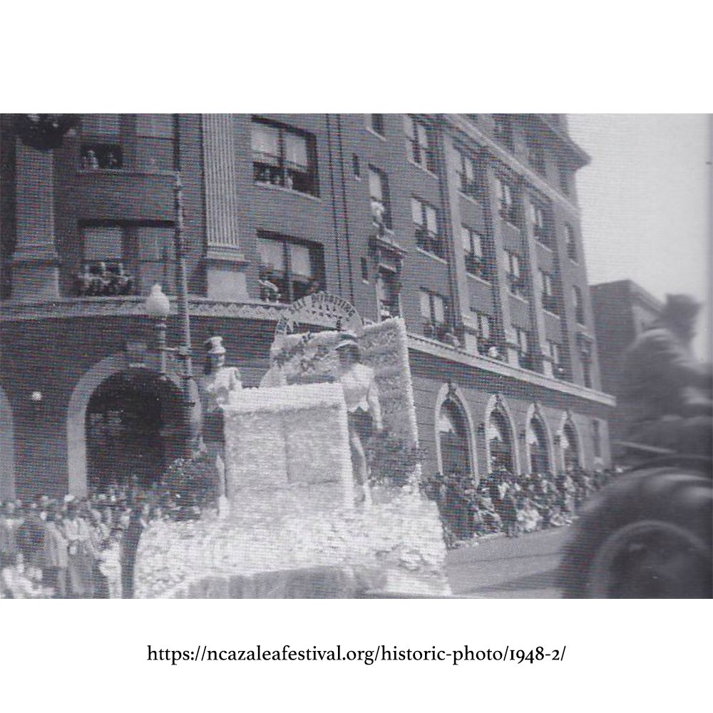 IronStrideM's tweet photo. Did you know that in 1948, the first Azalea Fest brought in a total of $5,000 revenue? Today, it raises over 50 million dollars!
Some perspective:
- 1 gallon of gas was just 16 cents
- 1 movie tickets was around 60 cents
- A new house averaged around $7,700 dollars
#AzaleaFest https://t.co/rMZeVkSFBl