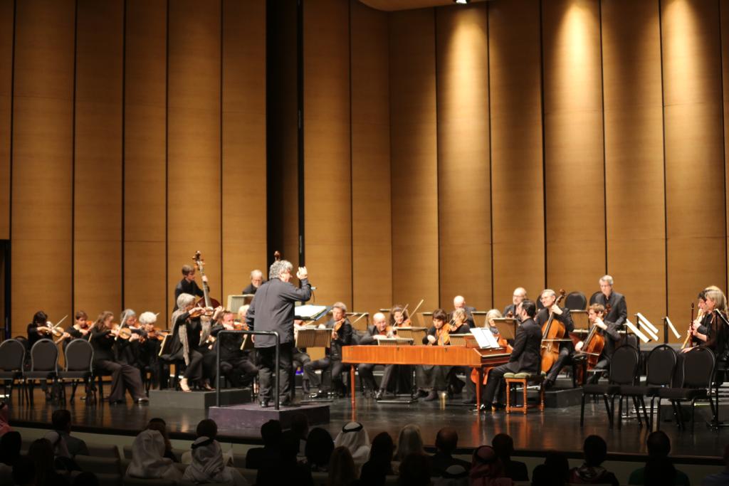 culturebah's tweet photo. The “Don Giovanni” opera by Freiburg Baroque Orchestra put on a memorable performance earlier this evening, 4 April, at the #Bahrain National Theatre. Special thanks to the orchestra and the Camerata Vocale Freiburg Choir, and thank you all for joining us! #SpringOfCulture https://t.co/4Qt9Kypc77