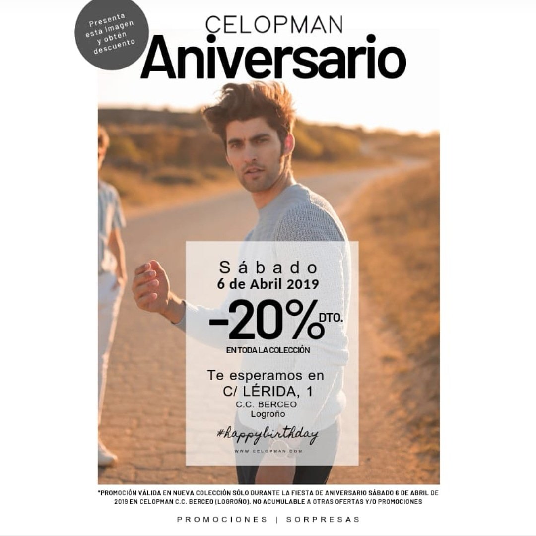 Nuestro colaborador CELOPMAN esta rebajas.