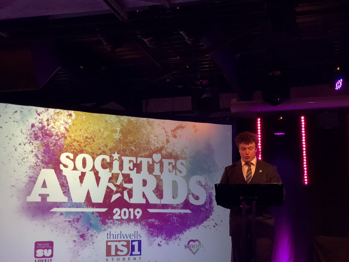 A pleasure to join <a href="/teessidesu/">Teesside University Students’ Union (TUSU)</a> to celebrate the fantastic societies and all the individuals who have worked so hard. @TUSU_PA <a href="/TUSUWelfare/">Sophie</a>