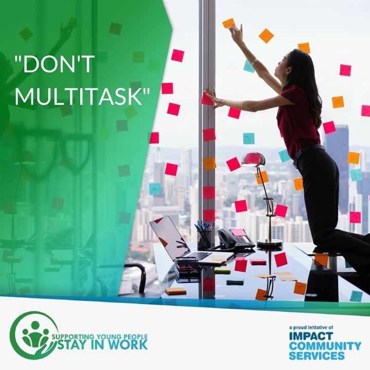 EmployFirstAid's tweet photo. WORKPLACE WISDOM

Despite the myth, multitasking isn't effective. Clifford Nass, a psychology professor at Stanford University claims that multitasking "wastes more time than it saves." He also states that it decreases concentration and creativity. Instead of getting overwhe… https://t.co/1Woou5azfW