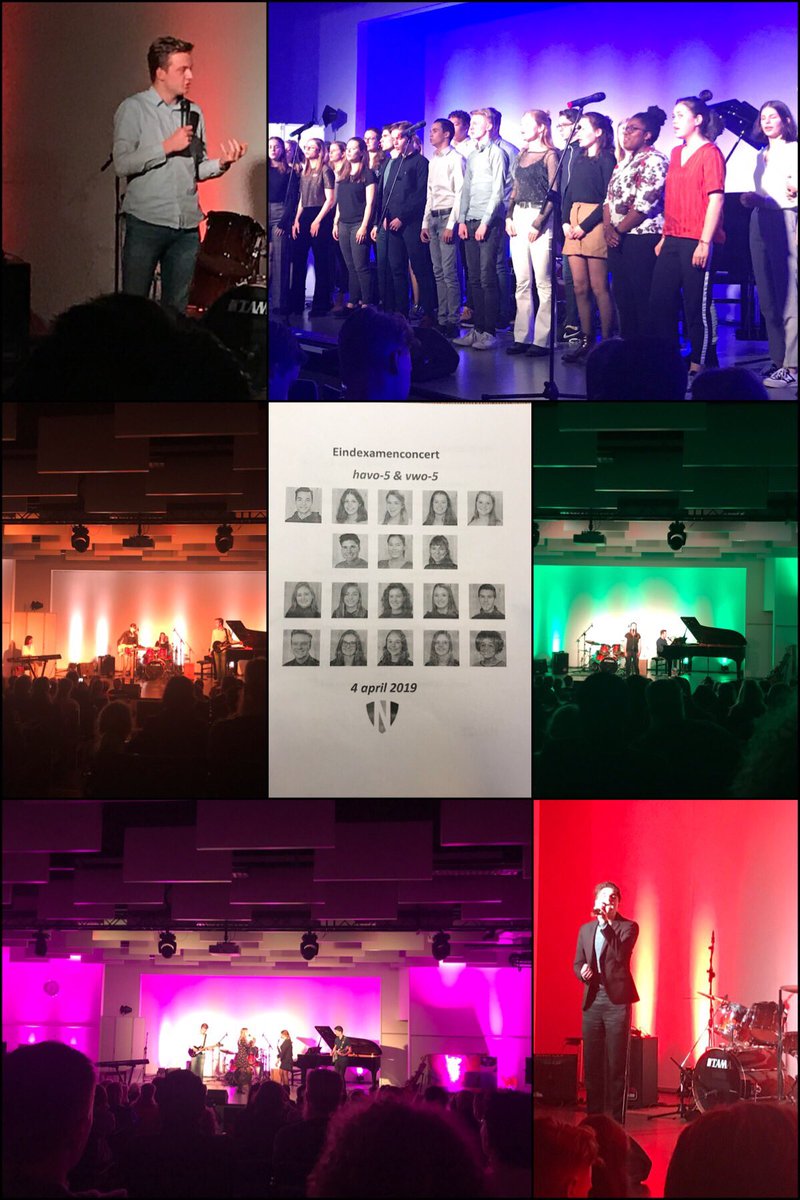 #Examen doen is een feestje! Wat een fantastisch eindexamen #muziek. Hulde voor onze talenten, betrokken jury en enthousiaste collega’s muziek. #Geslaagd is de avond sowieso op <a href="/De_Nassau/">De Nassau</a>. @meermuziekklas