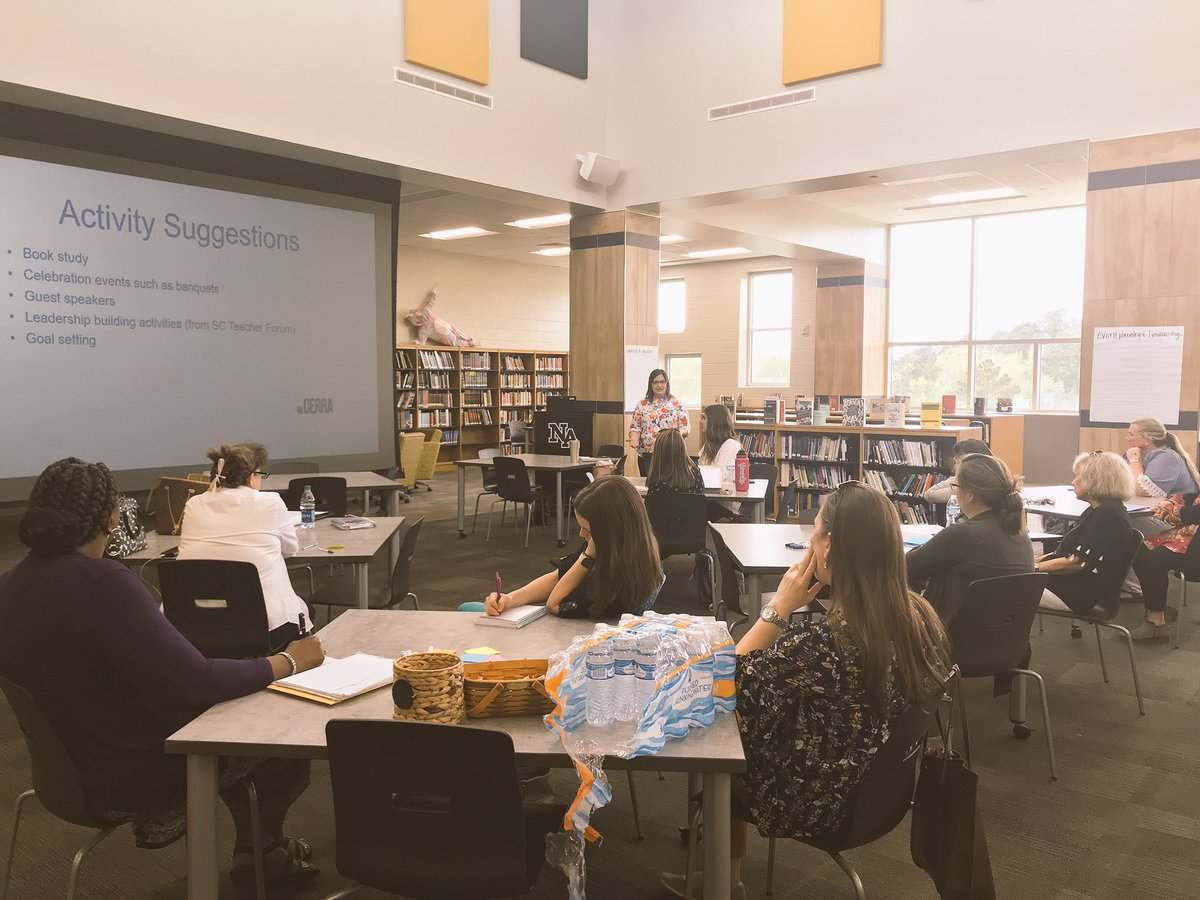 ACTF hosted speaker Suzanne Koty from CERRA to speak on teacher leadership and infuse our forum with great ideas for the coming year! Welcome to all of our new 2019-2020 TOYS! @stkoty @AikenTchrForum