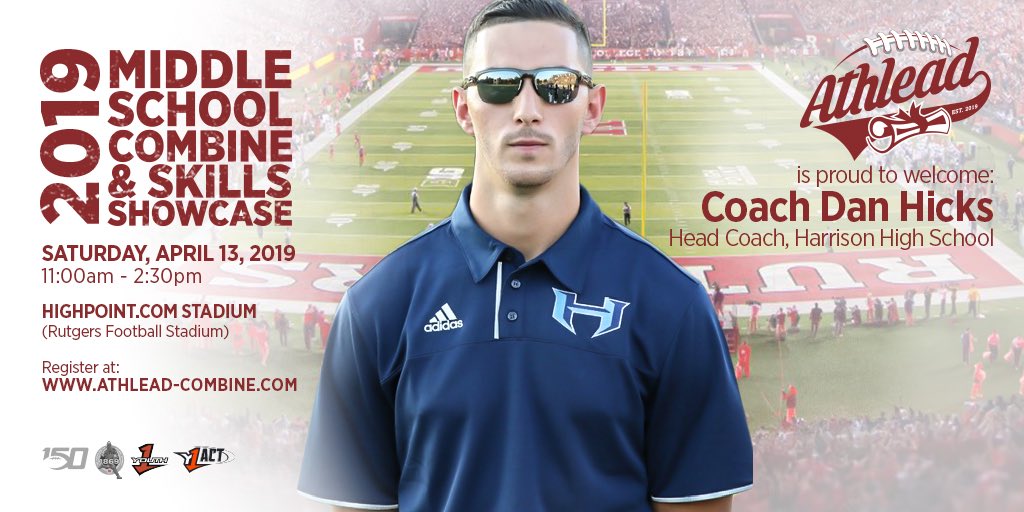 NorthEFootball's tweet photo. Athlead is proud to announce @BlueTide_FB Head Football Coach @Coach_DanHicks will be joining us to coach the next generation of athletes and leaders @RFootball Spring Game https://t.co/CaVTtghbvn https://t.co/AX8R1DzFlT