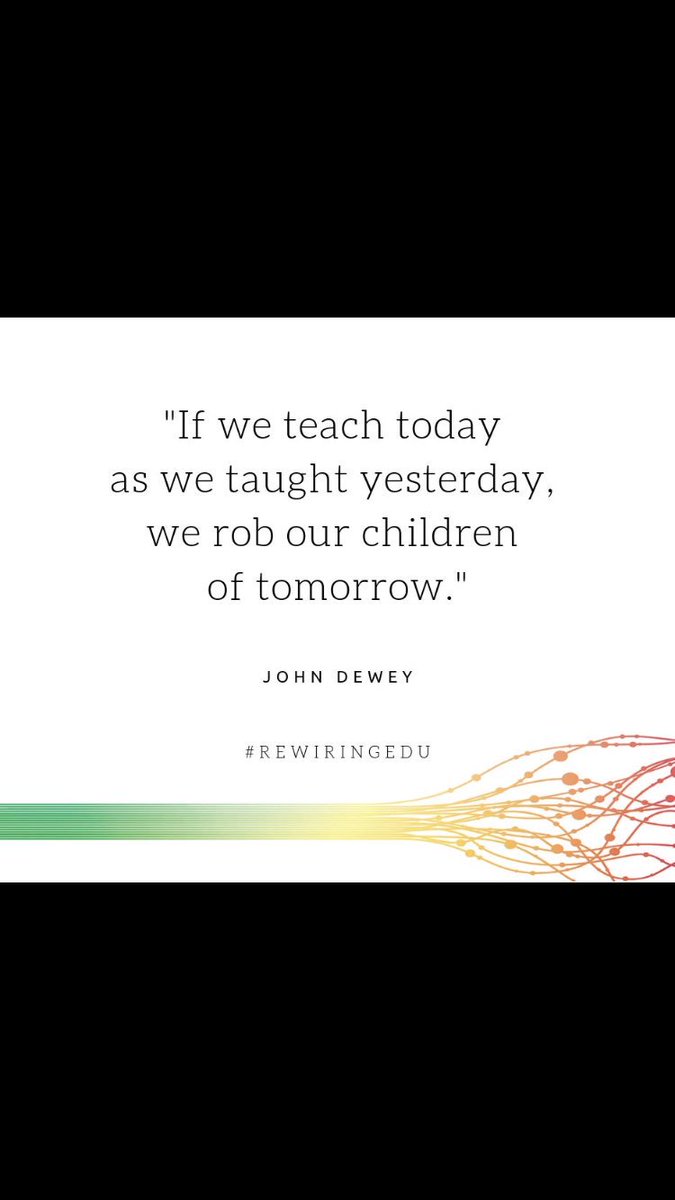 Agree or disagree? #rewiringedu