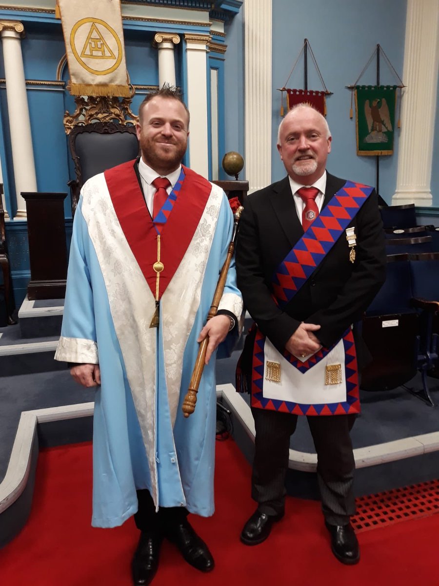 Tonight I was installed into the chair of J. With the honour of it being a OV aswell. Thank you to everyone involved at RG130 this has been a incredible experience and I look forward to the year ahead.