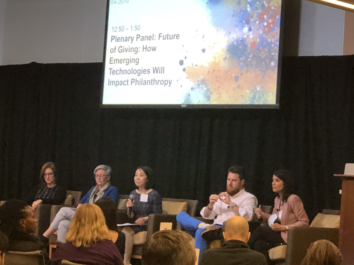 Nothing like an invigorating and thoughtful conversation on the future of giving to close out #ggs. <a href="/p2173/">Raj P</a>’s perspective was much appreciated and needed! #givingforall #givingcircles