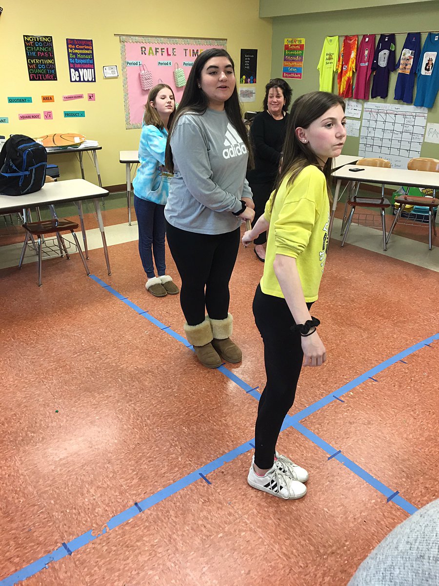 ms_FaySherlock's tweet photo. Real Life Graphing happened today! #WearePlainedge #Mathfun https://t.co/n490AcKTYU