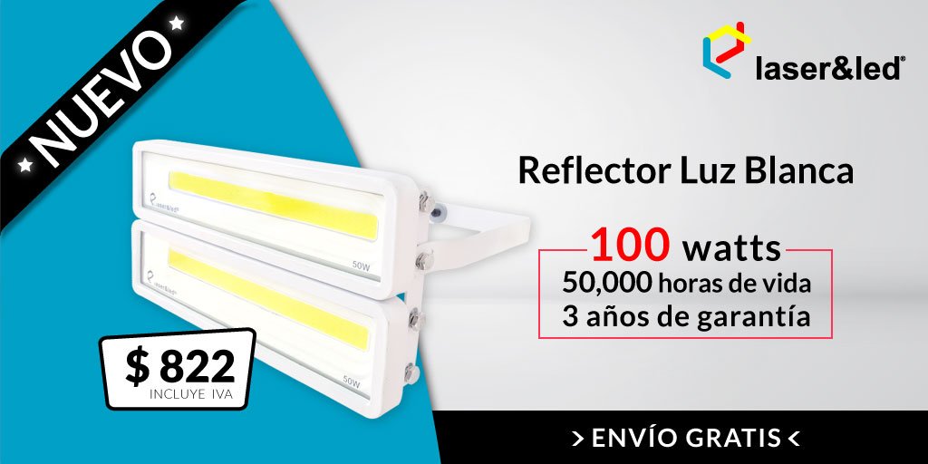 laserandled's tweet photo. Reflector LED 200w IP65. 18,180 lúmenes, 3 años garantía, 6500K.

🏃🏽‍♀️Corre por el tuyo hoy online o en sucursales.

🖥Tienda en línea -> https://t.co/E2gSICmO0G
🏬Sucursales -> https://t.co/Oh71ZjrRPj
.
.
.
.
#LED #ReflectorLED #LEDCOB #Reflectores #Iluminacion https://t.co/dHeZDQhHM8