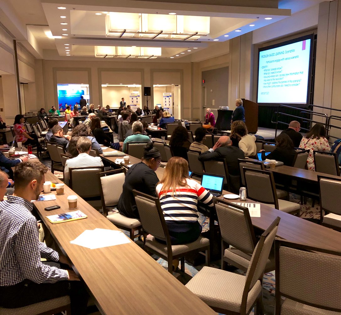 HsmCoalition's tweet photo. From beginning to end of Day 1 of the Coalition Symposium, attendees were engaged and ready to hone their skills. #CoalitionSymposium19 #AccessInMedicine #AccessInHealthSciences #DocsWithDisabilities #NursesWithDisabilities #InclusionInBloom https://t.co/q9qPBHCnLU