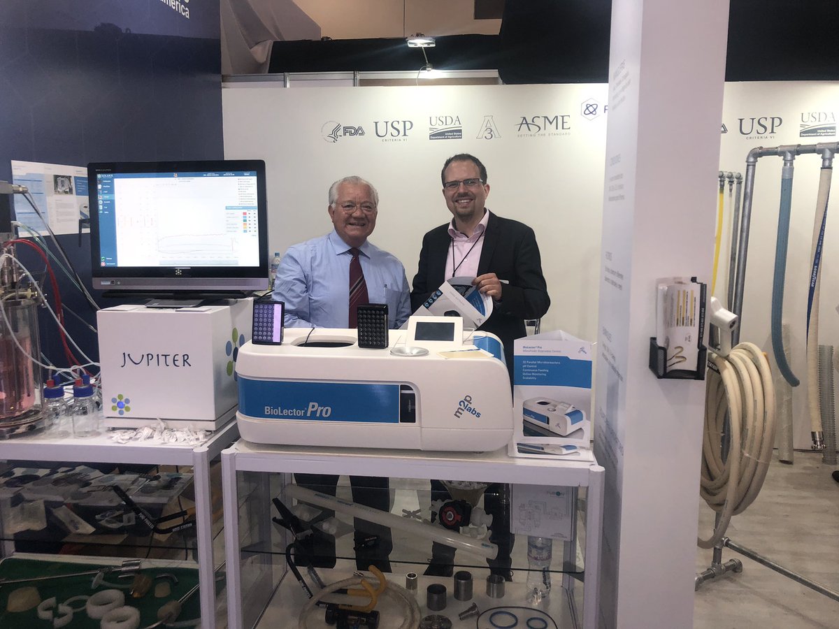 pure_process's tweet photo. Visitanos en Expofarma 2019, en el stand 1210 y conoce los sistemas de microfermentacion de m2p-labs GmbH I Microbioreactors.

#fermentacion #microbiorreactores #genomica #optimizaciondemedios #optimizaciondeprocesos #proteomicos https://t.co/BHzGjbBXZs