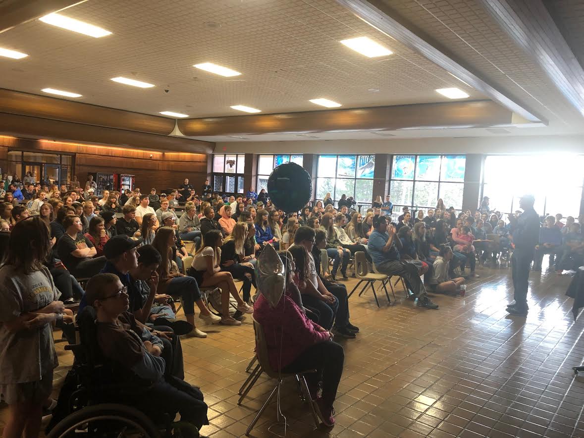 ColterPierce's tweet photo. This is Anthony Martell a student at Skyview in Billings, Montana. He has cerebral palsy and the Montana Hope Project is sending him to CA and was hoping to get him to Disneyland and to an Ellen taping but haven’t been able to reach Ellen’s people. @TheEllenShow, please help! https://t.co/zb4Mb3Z9fM