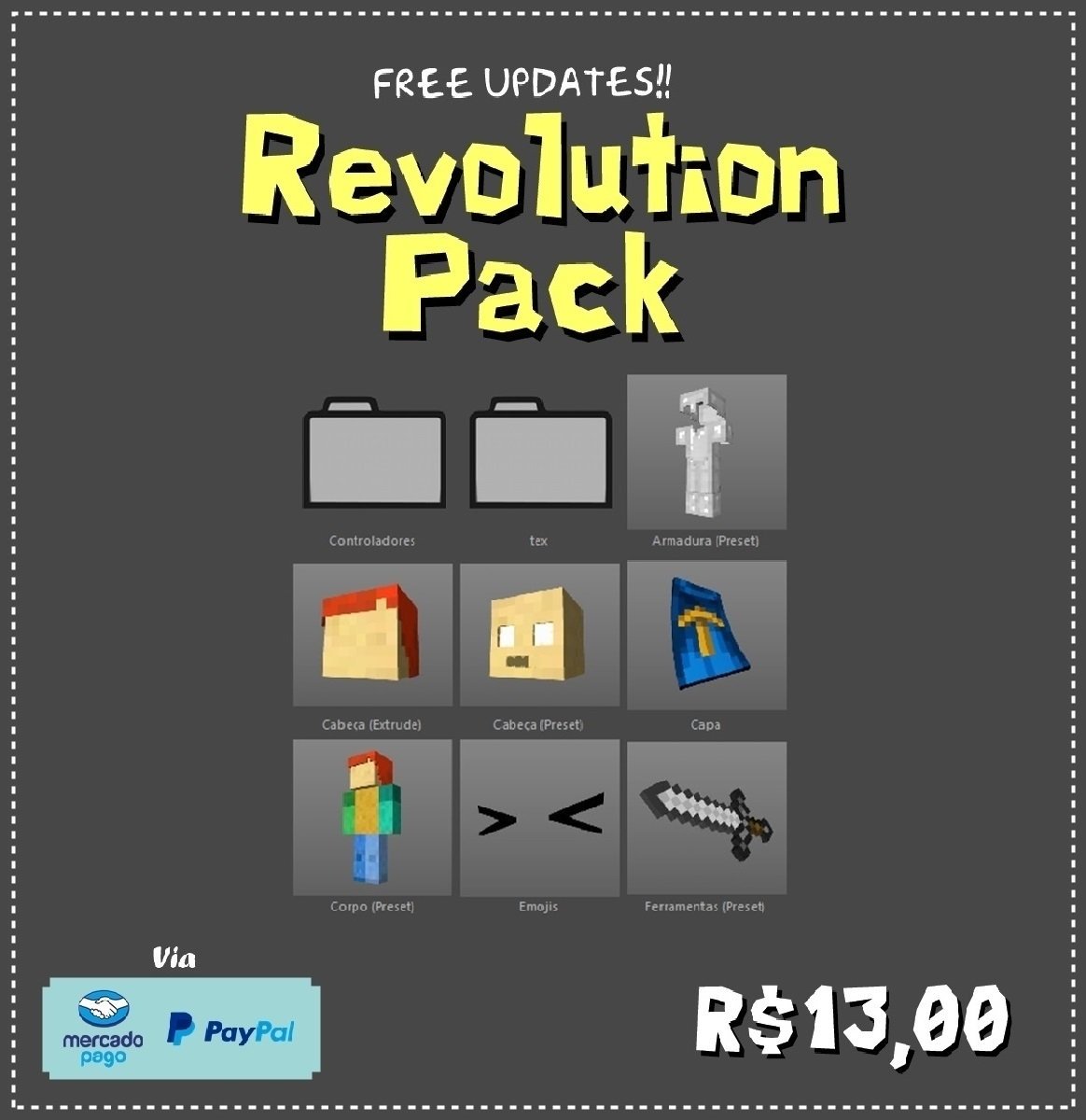 guinj21's tweet photo. Ai galera, as Rigs e Pack que já foram feitas eu ainda estou vendendo, quem quiser comprar, eles ainda estão disponíveis! https://t.co/VnHHWfu0bj