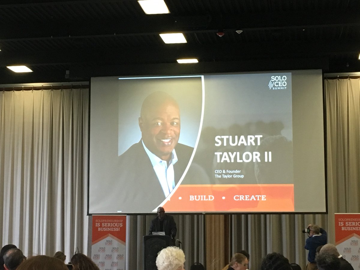 SoloCEOSummit's tweet photo. The Managing the Financial Health of Your Business session with Stuart A. Taylor II  @SoloCEOSummit  has been amazing! We feel richer already!
#solopreneur #entrepreneur #soloceosummit https://t.co/EwxwxxTCWf