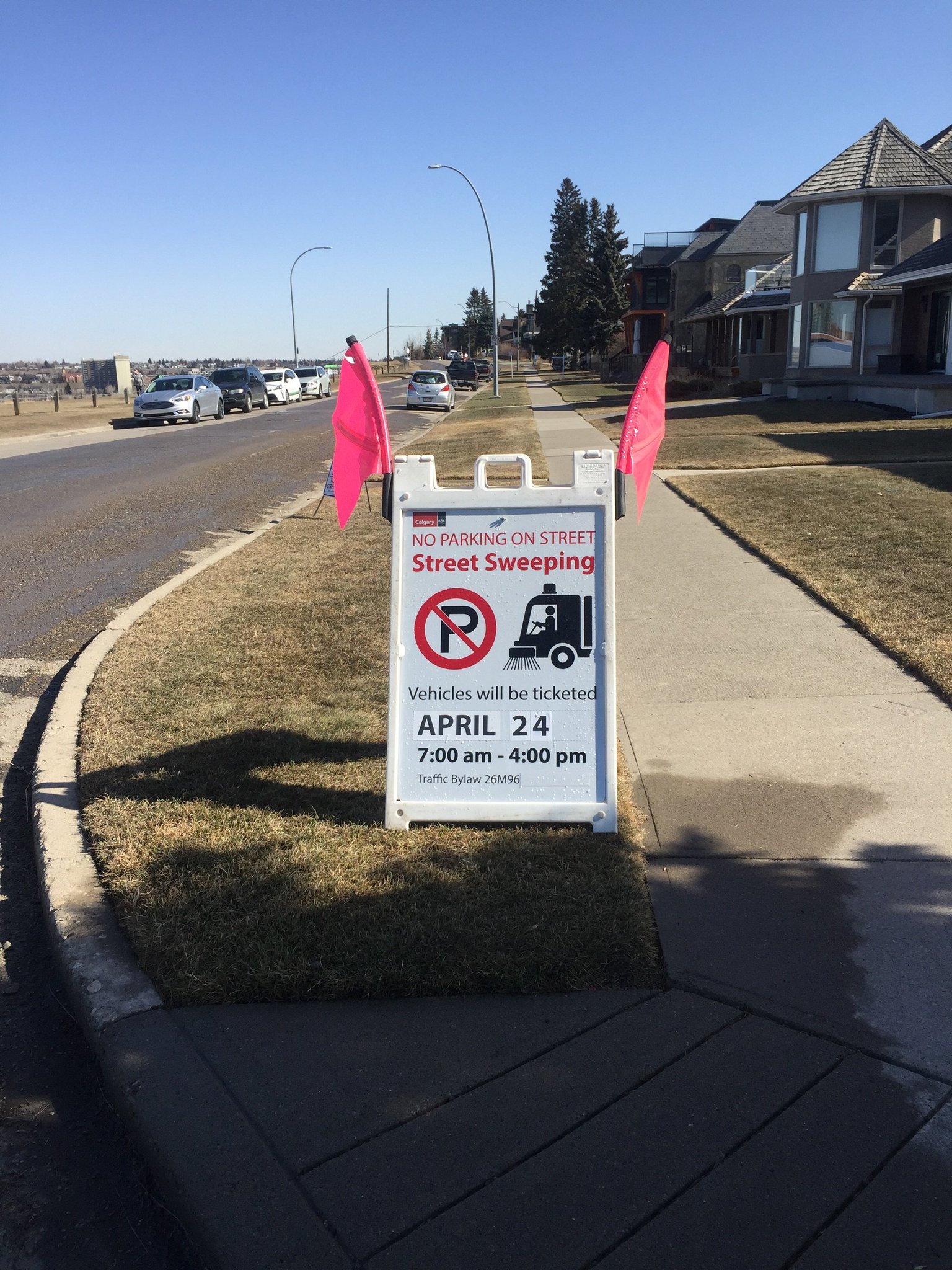 City of Calgary on Twitter "Reminder street sweeping is now ongoing