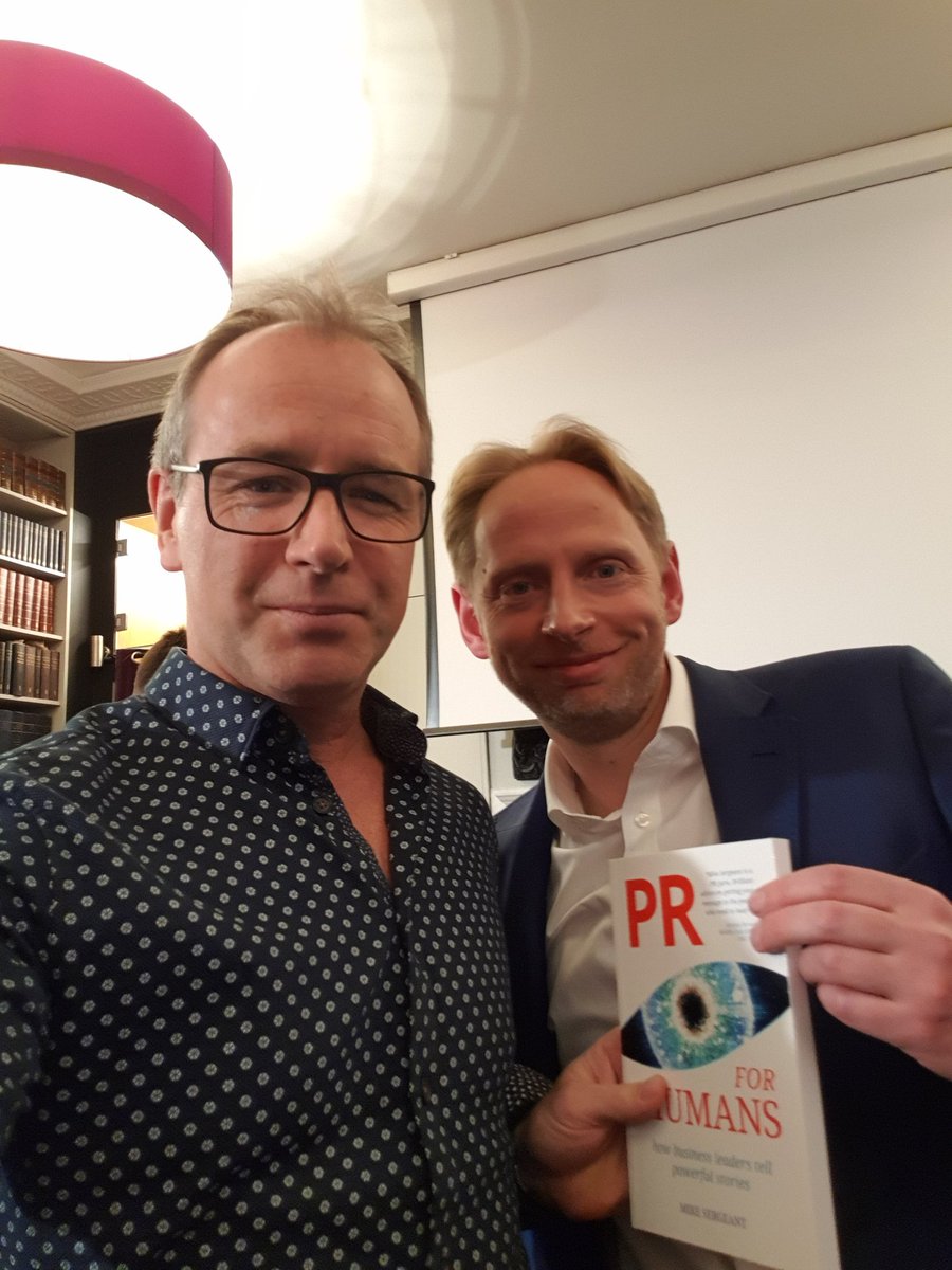 SpeakSpeechUK's tweet photo. Came away really inspired by @themikesergeant and the launch of his book PR for Humans, which I'm already devouring!
Thank you for a wonderful evening highlighting the power of stories
#prforhumans #presentations #communication
@SpeakSpeechUK https://t.co/zk3Ja4rgoT
