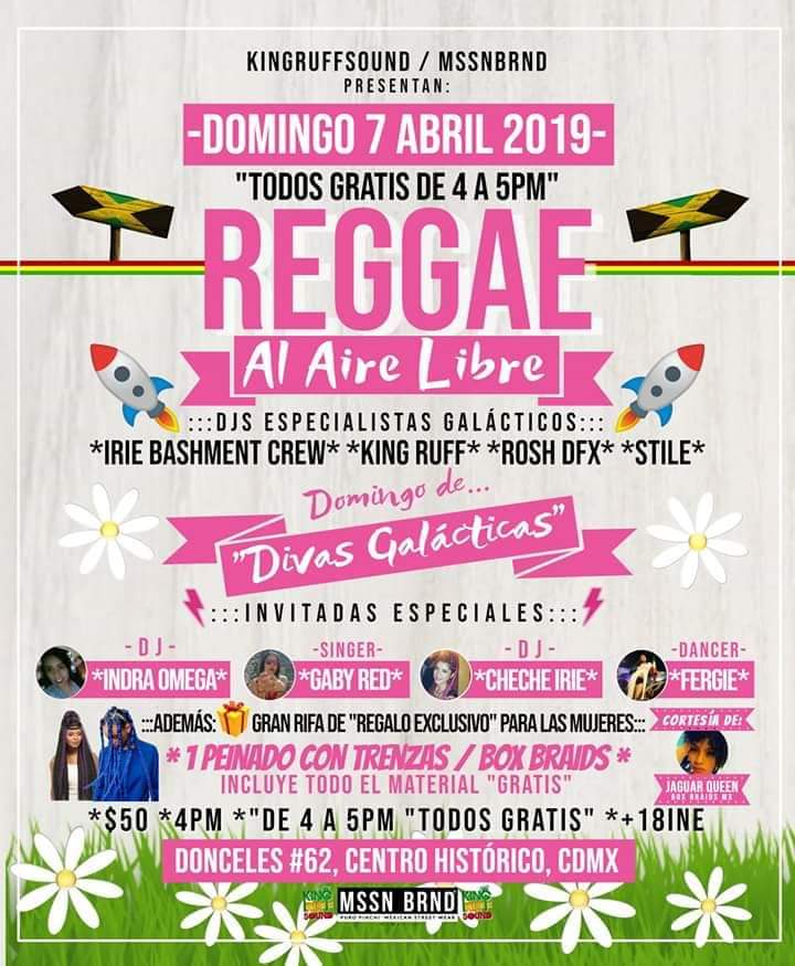 indraomega's tweet photo. Hello!!!! 
Domingo los veo en Reggae al aire libre... Centro histórico de la cd de México!!!! 
No falten!!!💖🔥 https://t.co/G7vBgdgVSw