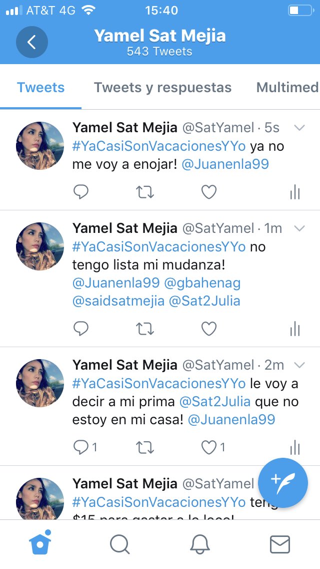 SatYamel's tweet photo. #YaCasiSonVacacionesYYo ya estoy en toda la actitud 💃🏻@Juanenla99 https://t.co/b7nSelWu9I