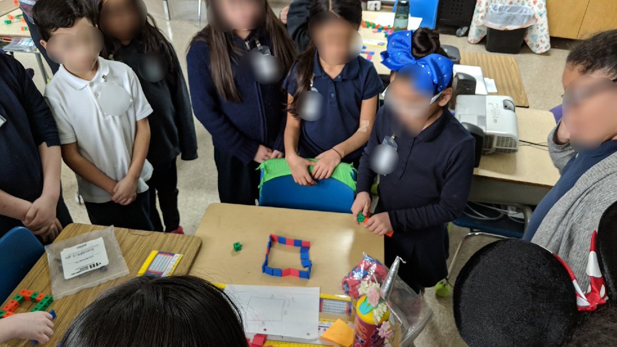 THenryNicholson's tweet photo. We had lots of fun exploring perimeter and measurement in meters while thinking about making a pen for puppies. Students were able to share their ideas with the class. We also had a fun Number Talk! @ohioctm @BGSU_CTM https://t.co/vQguPSKWxo
