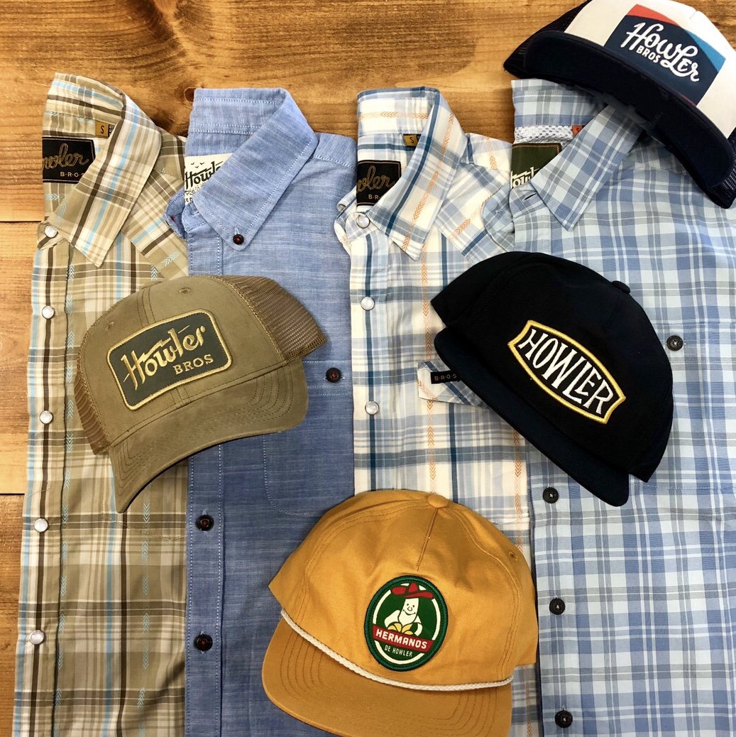 Our #howlerbrother section grew by four awesome new button-downs, and a few new hats! You can't go wrong with any of these pieces. Drop your favorite emoji below if you're a Howler Brother fan! 🐒
#hayscooutfitters #hco #sanmarcostx #tx #texas #austintx #texasbrand #newarrivals