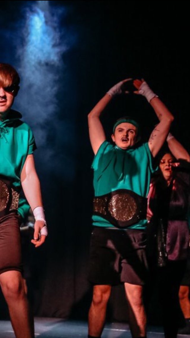 KylezKorner's tweet photo. Sig Tau and Theta really know how to make a boxing kangaroo proud. Come out and support them tonight and the rest of this weekend! #Songfest  #FightNight https://t.co/ZuB37DfqQ8