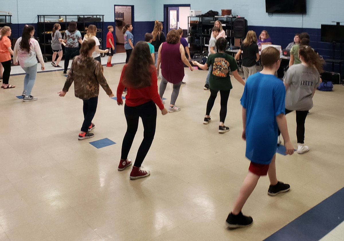 The RHS Show Choir had a great practice today. We are looking forward to the show on May 5th at 2 and May 6th at 7.