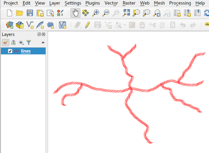 Thanks to an (anonymous!) enterprise sponsor, #QGIS 3.8 now supports beautifully rendered hash line symbols! The best part is - this gave us the chance to add hashed line support to our SLYR ESRI -> QGIS conversion tool. Read more at north-road.com/2019/04/05/qgi…