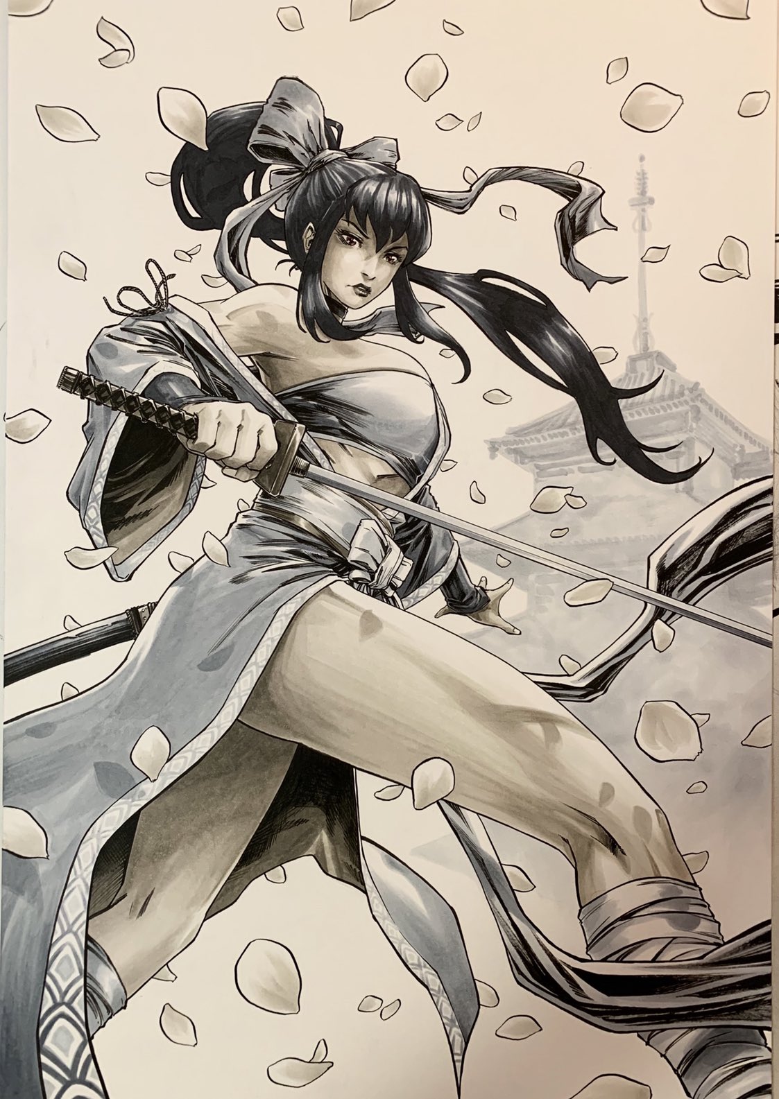 samurai anime girl by RicoHS on DeviantArt