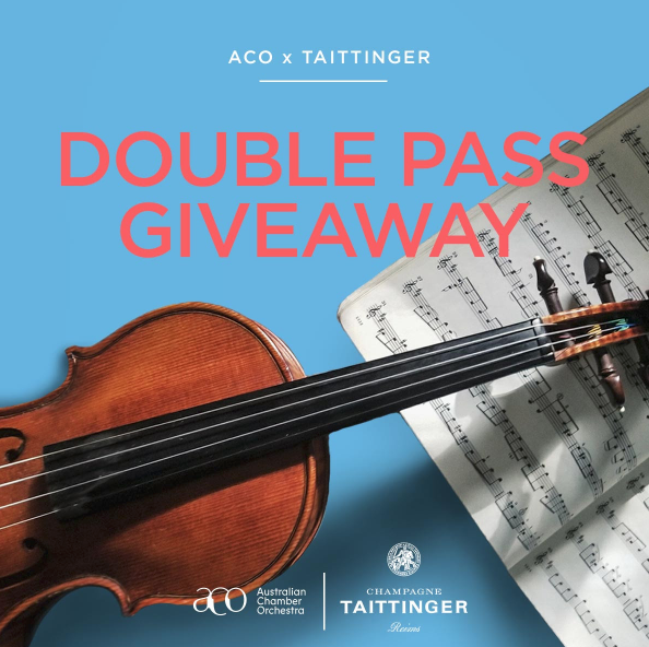 ItsEmperorAU's tweet photo. Emperor, Australian Chamber Orchestra &amp; Taittinger, are giving away double passes to see one of two incredible upcoming ACO performances.
Purchase any bottle of @Taittinger_FR Champagne from us to win. #champagne https://t.co/fR3ecjDynE https://t.co/loZqwfCbBn