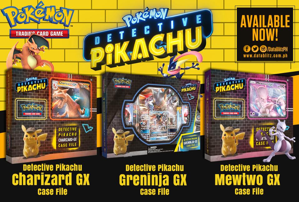 Datablitz On Twitter Pokemon Tcg Detective Pikachu Gx Case