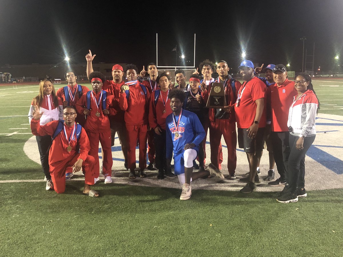 Results are in……………Please open your ears!  We are the District Champions! 
#Nike
#wegoneruntoday 
#wecametocompete 
#weready
#districtchampions 
#hardworkpaysoff