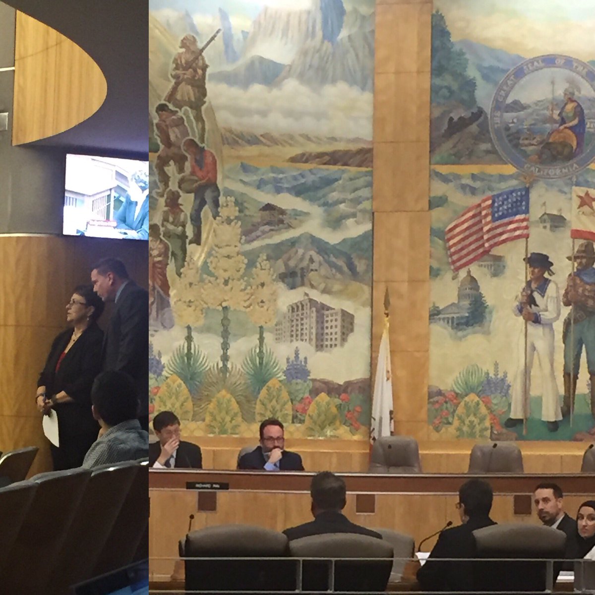 KoperandA's tweet photo. @CAPAPGPC ED Scarlet Hughes and     Lobbyist Trent Smith knocked it out of the park testifying before Senate budget sub-committee! #DreamBIG  #shapingthefuture https://t.co/KQnyDs2fTu