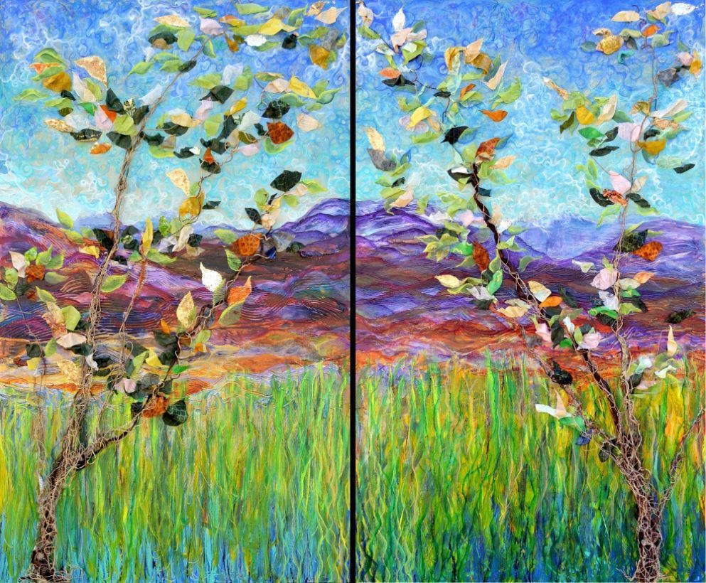 awakenedream's tweet photo. Reinvented Landscapes and Tree of Life https://t.co/XBZSWajCIE  Series of paintings - original mixed media art. https://t.co/1KX29a8PPZ