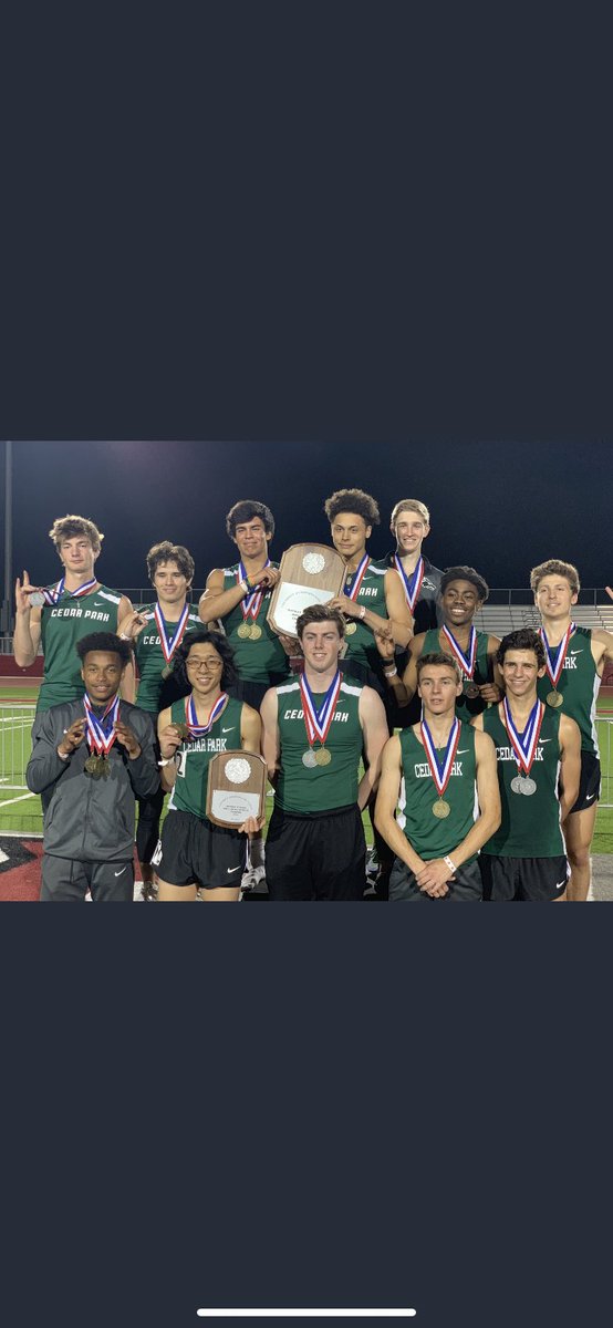 PChriswisser's tweet photo. Doesn’t stop now. #areabound #cpproud #champs #roadtostate19 @TXMileSplit https://t.co/VnZwL6it3Z
