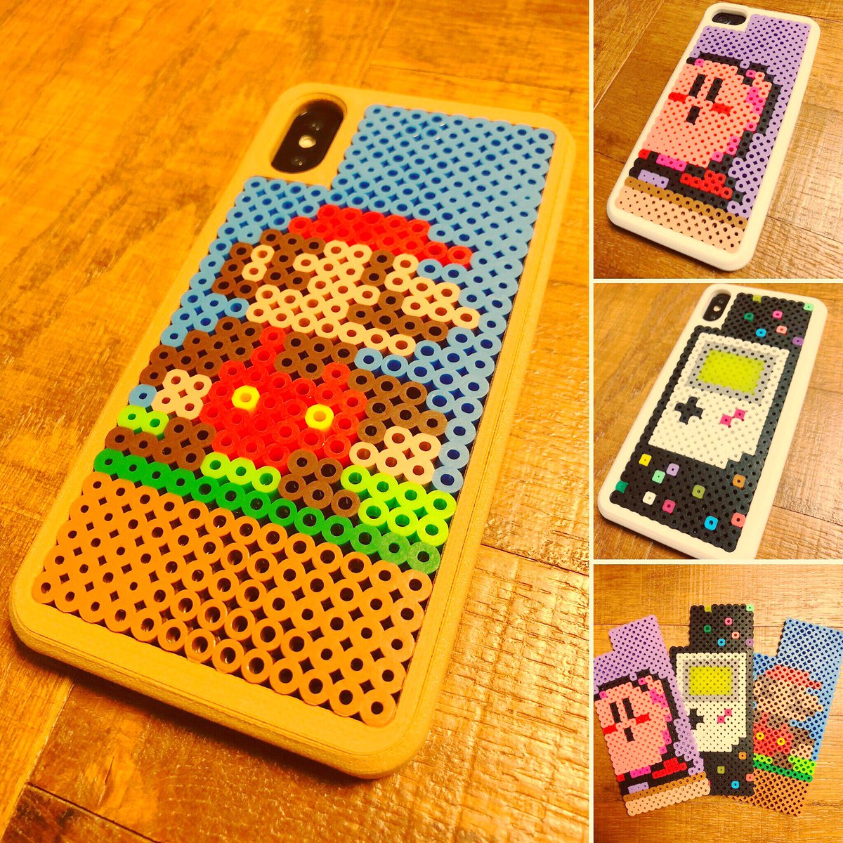 ぶんじカンパニー Iphone X Xsとiphone 7 8 に対応したスマホカバーを作りました 自分で作ったアイロンビーズをはめ込んでオリジナルのスマホカバーが作れます アイロンビーズ Pixelart Iphonecase スマホケース スマホカバー オリジナル Iphone