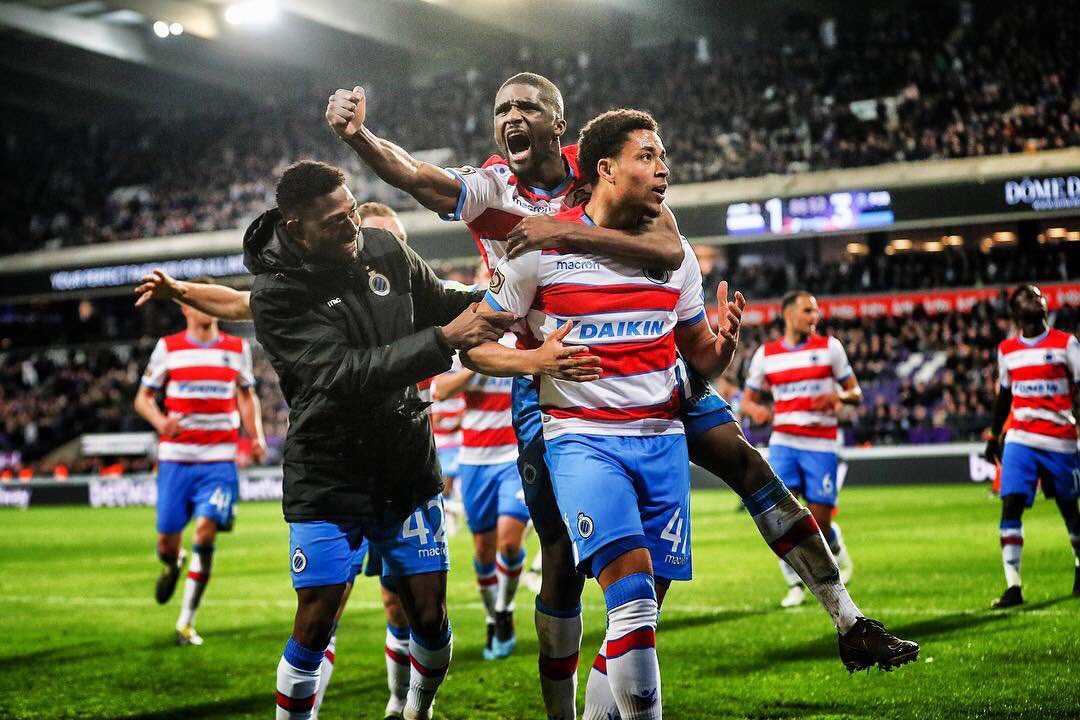 ClintonMata19's tweet photo. What a feeling AFTER 21years we finally won! β3οΈβ£β
#NoSweatNoGlory #WeAreBruges #AllGloryToHimAlone #GodisGreat #ThankForTheSupport π΅β«οΈ https://t.co/DV6Rw0GLyh