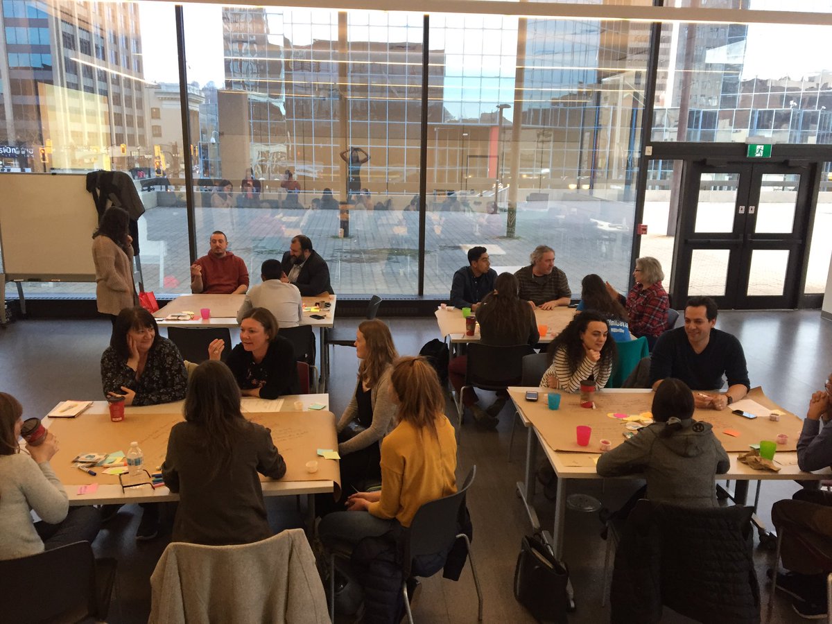 100in1Day Hamilton Kick-Off Workshop in full swing! So inspired by all of the wonderful 2019 intervention ideas! Can’t wait for June 1!!! #100in1DayHam