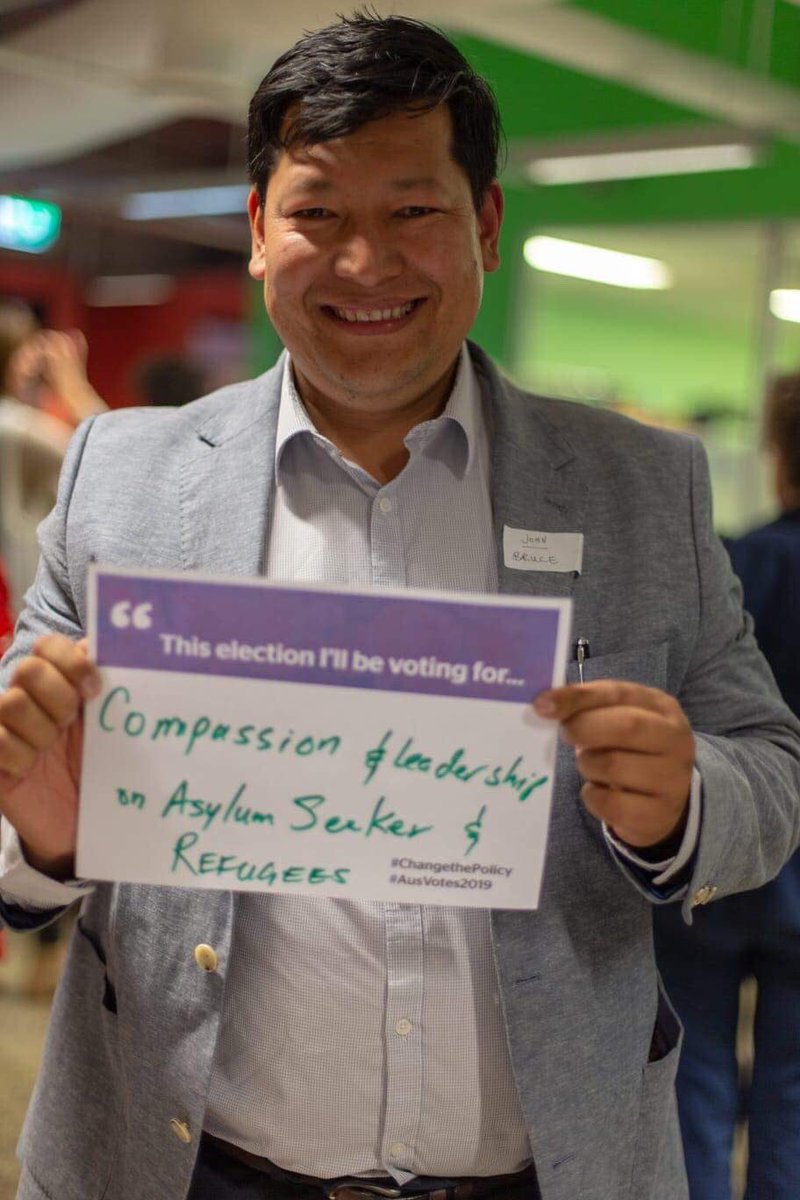 jgulzari's tweet photo. I from Bruce electrate demand a fairer, compassionate and equitable policy on people Seeking asylum and refuge here in Australia and wnwt to see fair visa process, community processing and no off shore detention&amp; definately No-No To #SRSS #changethepolicy #ausvotes2019 https://t.co/HTdxodhSmi